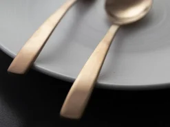 Set posate Madison 24 pezzi in acciaio copper lucido