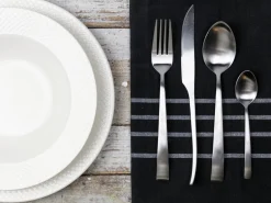 Set posate Park Avenue 24 pezzi in acciaio silver opaco