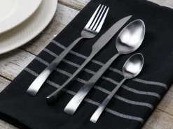Set posate Park Avenue 24 pezzi in acciaio silver opaco
