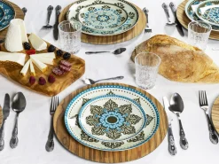 Set posate Wonderland 24 pezzi in acciaio satinato silver