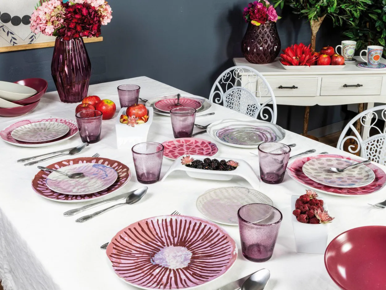 Set posate Wonderland 24 pezzi in acciaio satinato silver