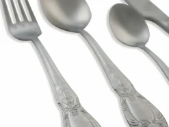 Set posate Wonderland 24 pezzi in acciaio satinato copper