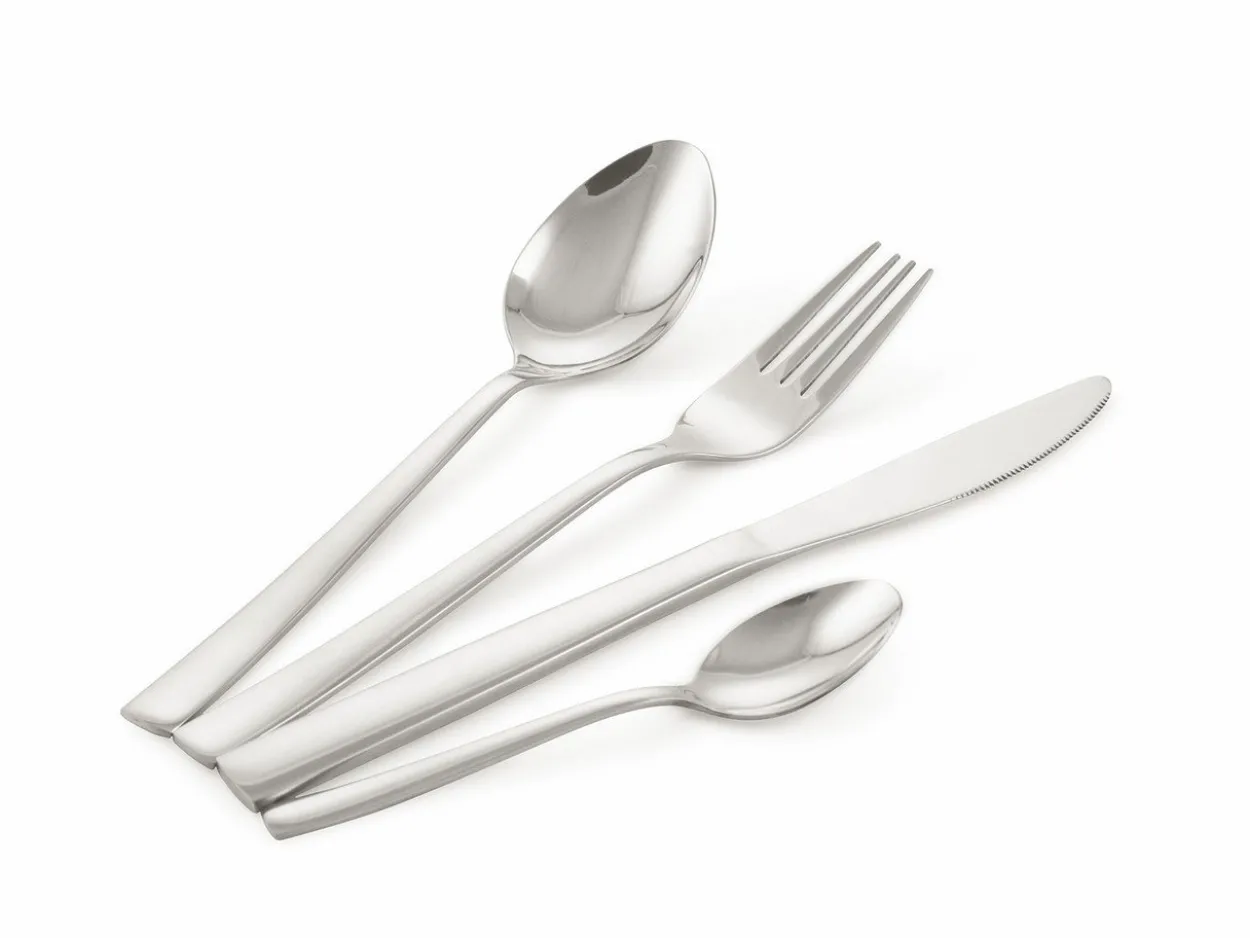 Set posato Modern 24 pezzi in acciaio