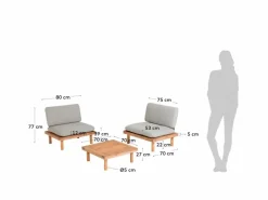 Set Salotto 2 Poltrone Iride