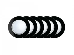Set sottopiatti Galassia Nero Mat 6 pezzi