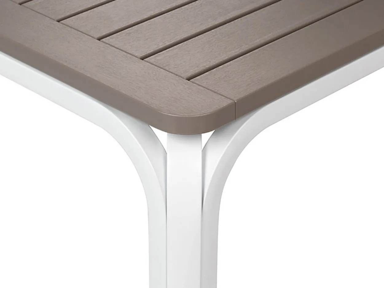 Set tavolo Alloro 140/210 con 6 poltrone Palma