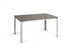 Set tavolo Alloro 140/210 con 4 poltrone Palma