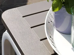 Set tavolo Alloro 140/210 con 4 sedie Erica