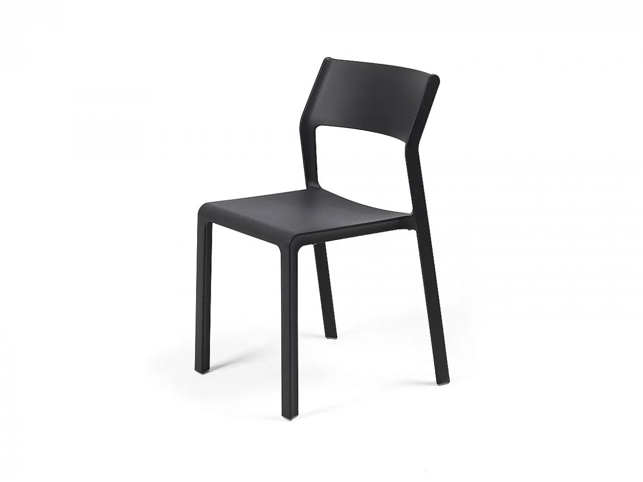 Set tavolo Rio 210/280 Alluminio con 10 sedie Trill Bistrot