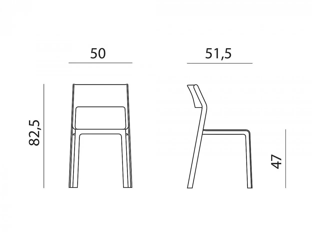 Set tavolo Rio 140/210 Alluminio con 8 sedie Trill Bistrot Nardi