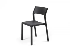 Set tavolo Rio 140/210 Alluminio con 8 sedie Trill Bistrot Nardi