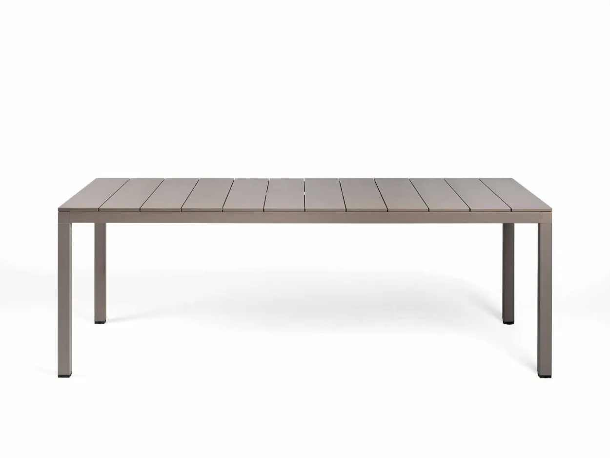 Set tavolo Rio Alu 210 Fix con 2 panche Rio Bench Alu