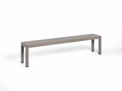 Set tavolo Rio Alu 210 Fix con 2 panche Rio Bench Alu