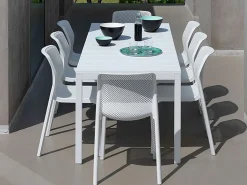 Set tavolo Rio 210/280 con 8 sedie Bit