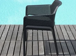 Set tavolo Rio 140/210 con 6 sedie Net