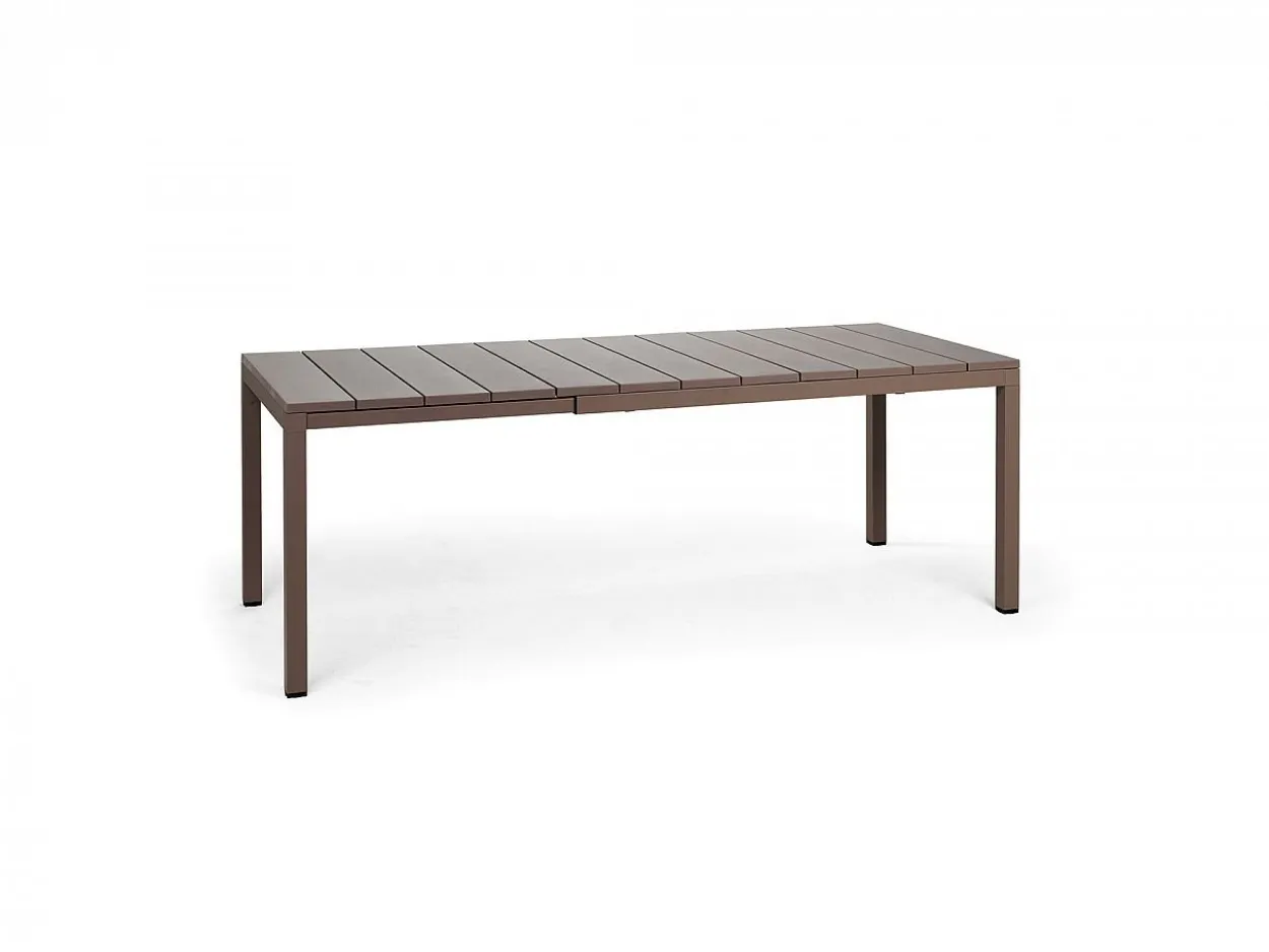 Set tavolo Rio 140/210 con 6 sedie Riva
