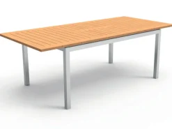 Set Tavolo Timber 156/214 con 6 Poltrone
