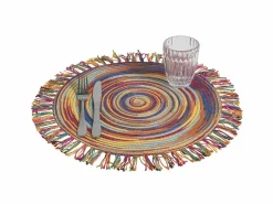 Set 6 Tovagliette con frange Baita Terra