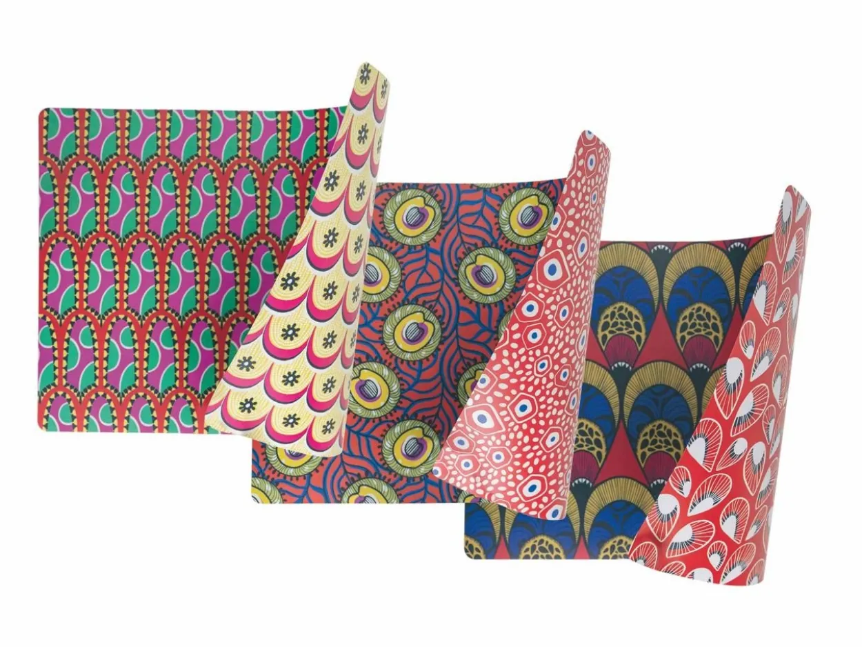 Set 6 Tovagliette double face Creole