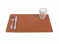 Set 6 Tovagliette double face effetto pelle