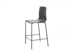 Sgabello alto Alice 100 telaio verniciato