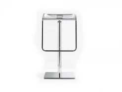 Sgabello Arod 560 sedile ABS cromato