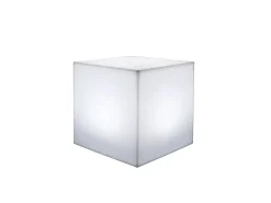 Sgabello Kube 50 con Kit Luce Esterno