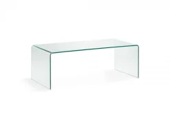 Tavolino Barbarigo 110x38 vetro trasparente