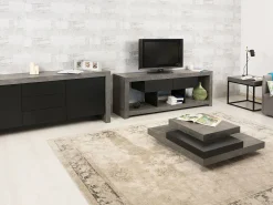 Tavolino caffè Slate quadrato 90