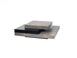Tavolino caffè Slate quadrato 90