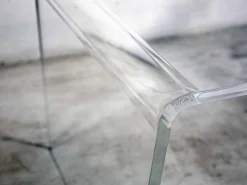Tavolino Crystal rettangolare