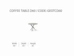 Tavolino da Caffè George 60