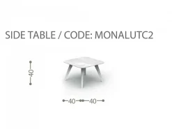 Tavolino da caffè Sofy 52x50