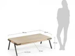 Tavolino Deanna 125x70