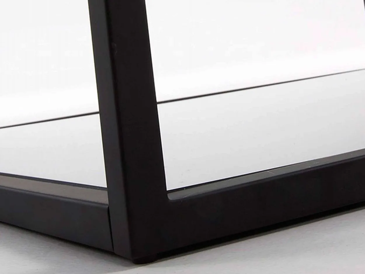 Tavolino Gringo 110x60 metallo e vetro