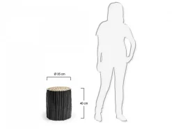Tavolino rotondo Bacchettone Ø 35