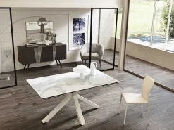 Tavolo allungabile Ceramica 1 160/240 marmo