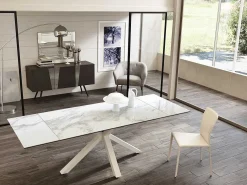 Tavolo allungabile Ceramica 1 160/240 marmo