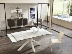 Tavolo allungabile Ceramica 1 160/240 marmo