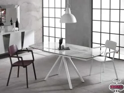 Tavolo allungabile Kyoto 120/180 marmo