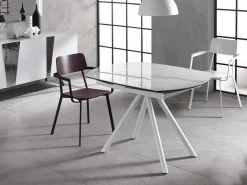 Tavolo allungabile Kyoto 120/180 marmo