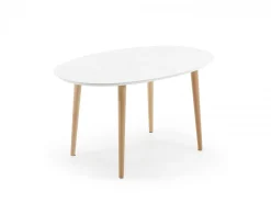 Tavolo allungabile Osvaldo 140/220 Legno Naturale, MDF Laccato