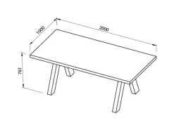 Tavolo Apex 200