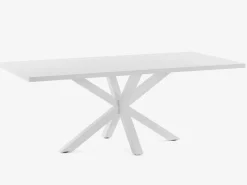 Tavolo Asterisco 180 bianco piano melammina bianco