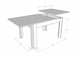 Tavolo Bibi 120x90