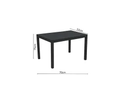 Tavolo Carlos 70x53