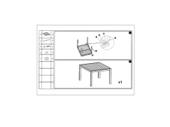 Tavolo Carlos 70x70