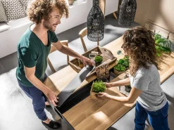 Tavolo con cassetti Nature