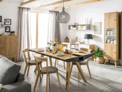 Tavolo con cassetti Nature