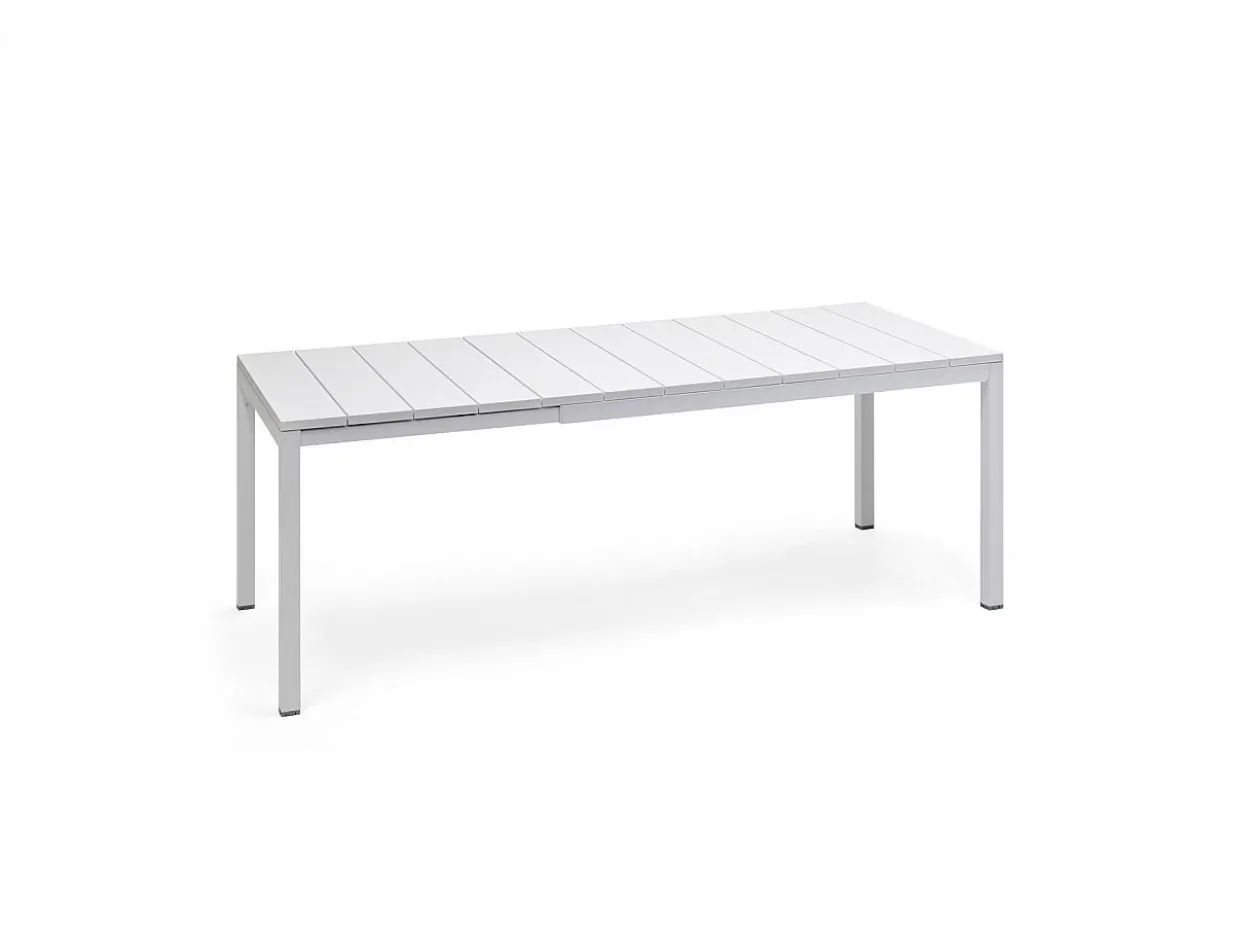 Tavolo da giardino Rio 140/210 Versione Piano Alluminio